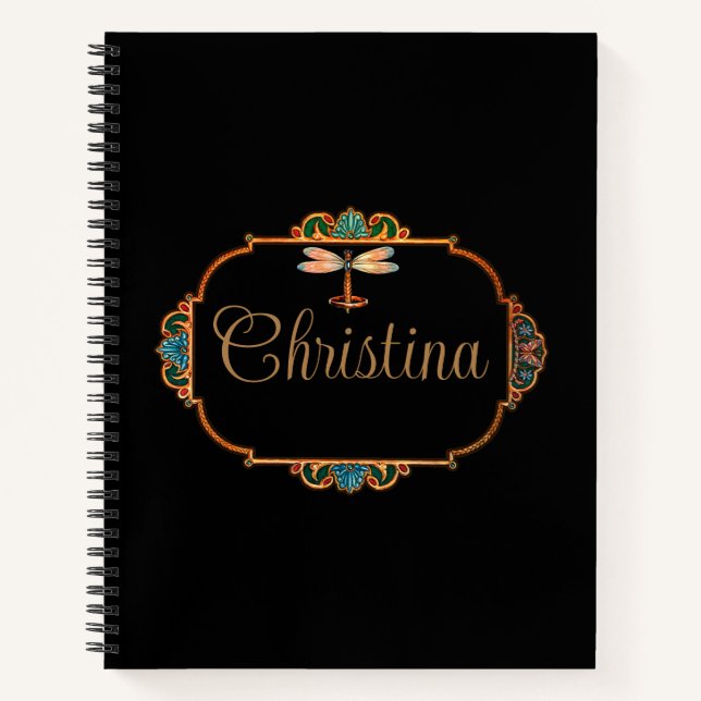 Magical Fairy Tale Fantasy Personalised  Notebook (Front)