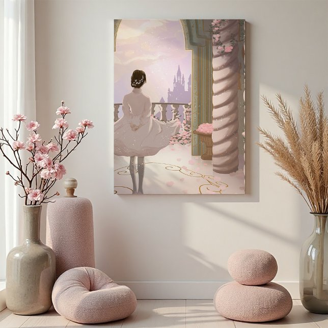 Magical Fairy Tale Palace Wall Canvas (Creator Uploaded)