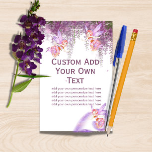 Magical Fairy Theme DIY Custom Add Your Own Text