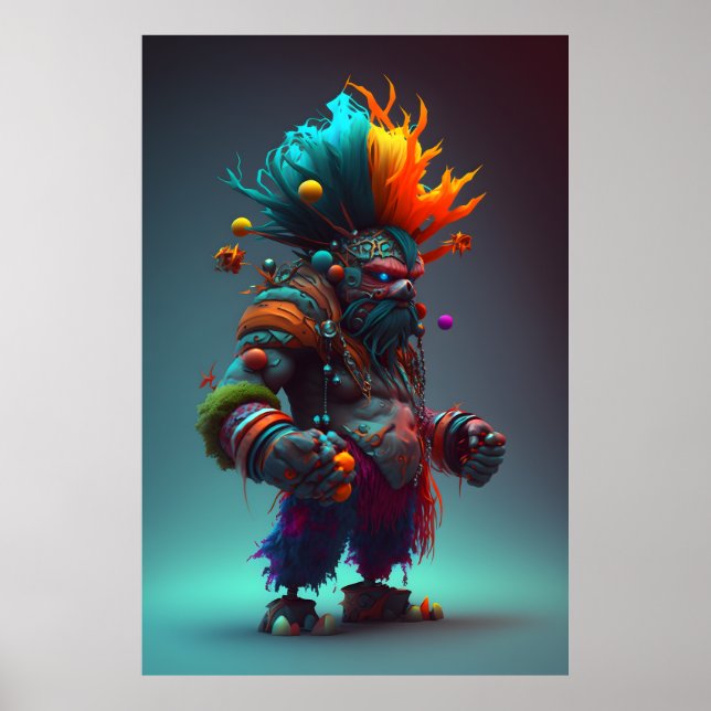  Magical Fantasy Art for Kids Poster (Front)