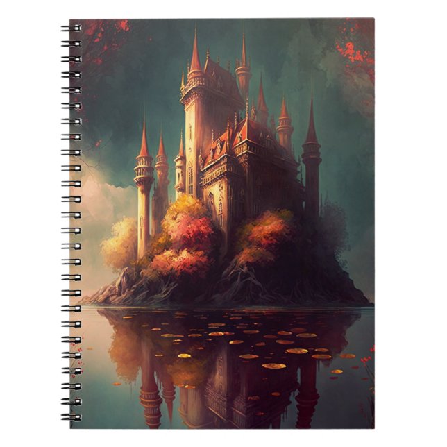 Magical Fantasy Castle Notebook (Front)