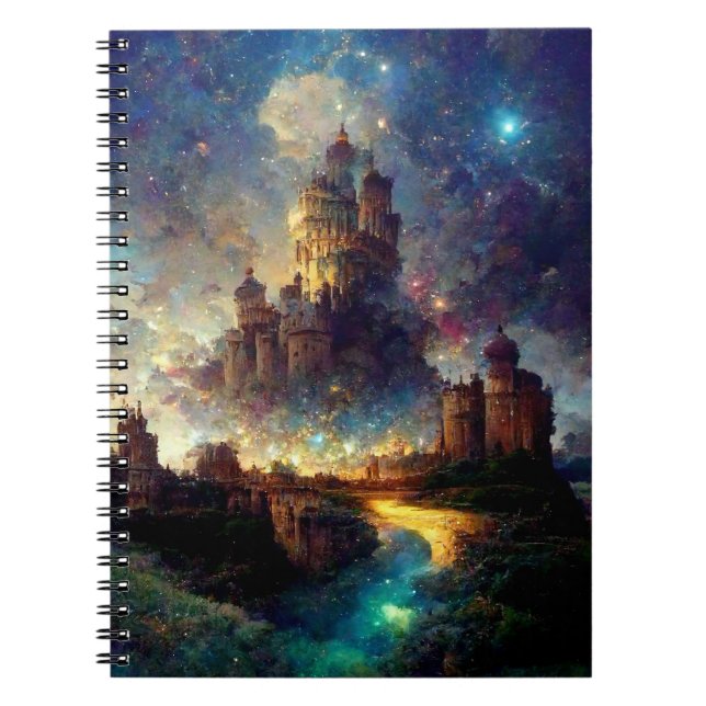 Magical Fantasy Castle Notebook (Front)