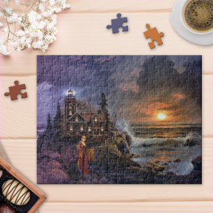 Magical Fantasy Coastal Night Puzzle