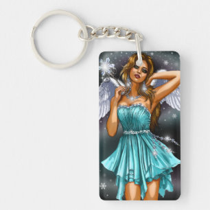 Magical Female Fairy Key Ring