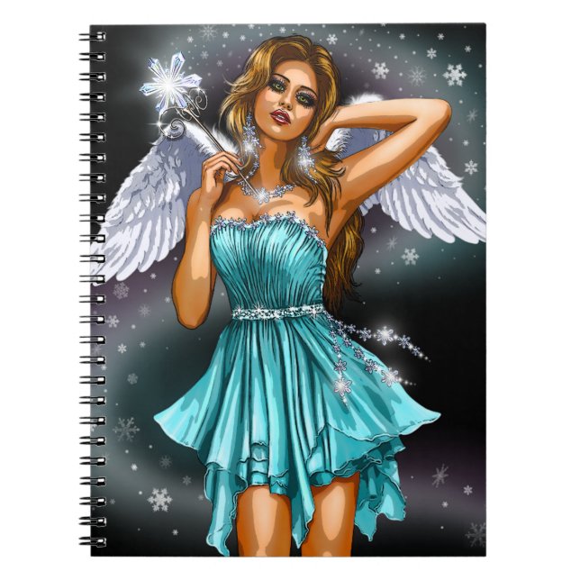 Magical Female Fairy Notebook (Front)