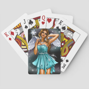 Magical Female Fairy Playing Cards