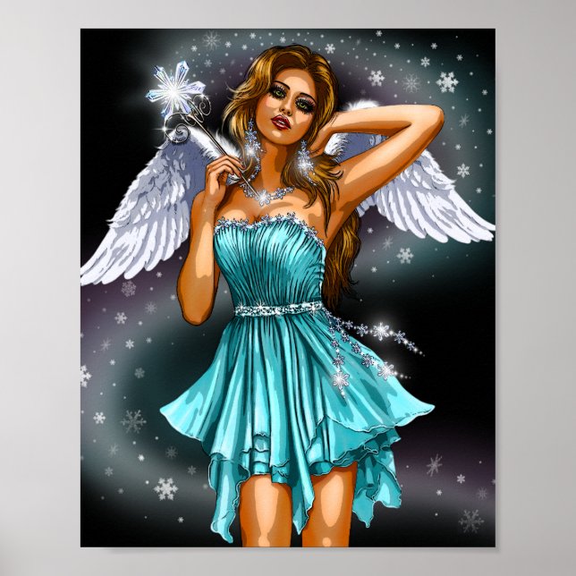 Magical Female Fairy Poster (Front)