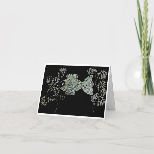 Magical Fish Thank You Card (Front)