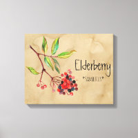 Magical Flowers Elderberry 16.14'' x 12.86'' Canva