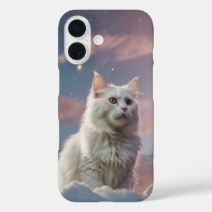 Magical Flying Cat iPhone 16 Case