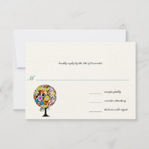 Magical Forest Circle of Love Wedding Invitations