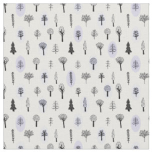 Magical forest fabric