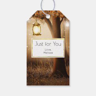 Magical Forest with Fairy Lights Just for You Gift Tags