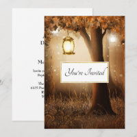 Magical Forest with Fairy Lights Wedding