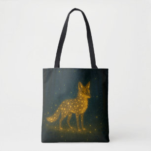 Magical fox tote bag