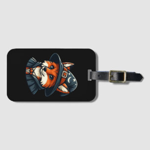 Magical Fox - Wizard Fantasy Luggage Tag