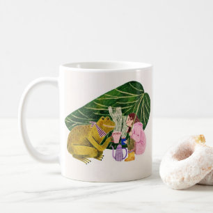 Magical Frog & Girl Coffee Mug – Cosy Kind_Ones