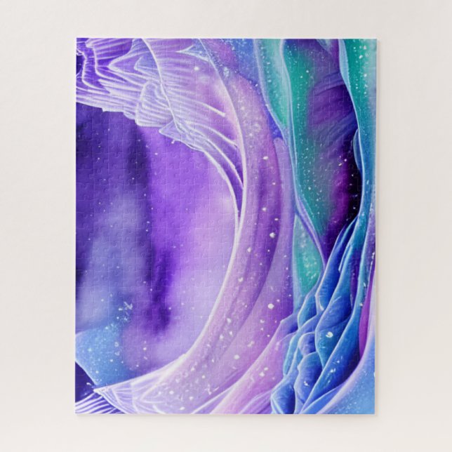 Magical Frozen Ice Seas Digital Art   Jigsaw Puzzle (Vertical)