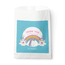 Magical Fun Girls Unicorn Birthday Party Thank You
