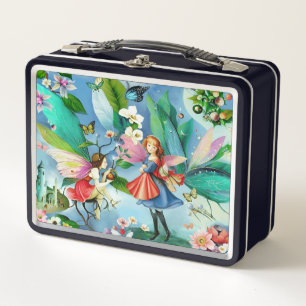 Magical Garden Friends Metal Lunch Box