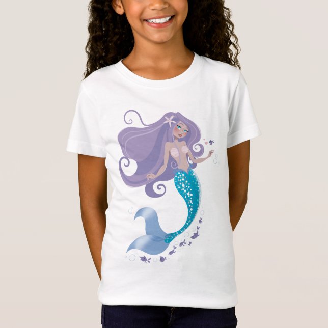 Magical Girls tShirt Beautiful Mermaid Princess (Front)