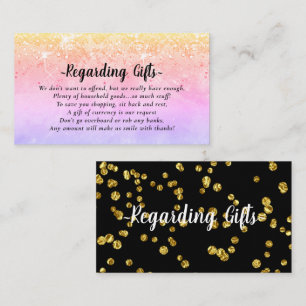 Magical Glitter Honeymoon Wishing Well Enclosure C Card