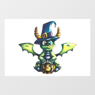 Magical Halloween Dragon Design