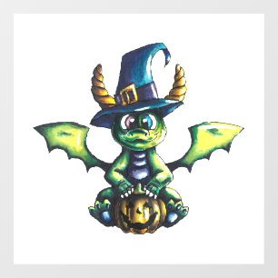 Magical Halloween Dragon Design
