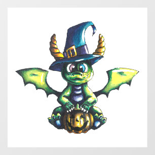 Magical Halloween Dragon Design