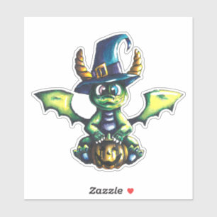 Magical Halloween Dragon Design