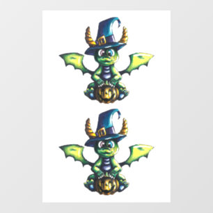 Magical Halloween Dragon Design