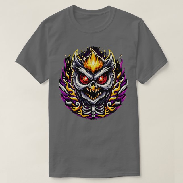 Magical Halloween Owl from The Owl House T-Shirt (Design Front)