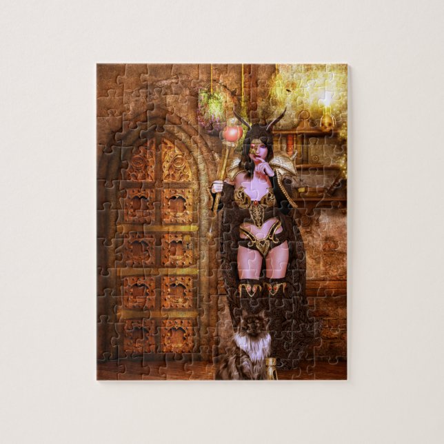 Magical Hallows Jigsaw Puzzle (Vertical)