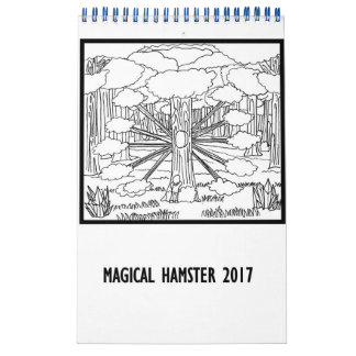 Magical Hamster 2017 Calendar