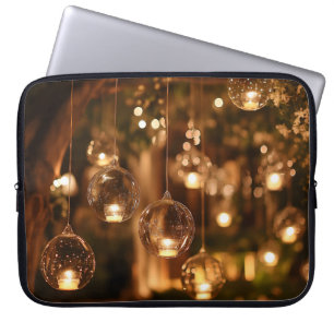 Magical Hanging Glass Lanterns Candle Laptop Sleeve