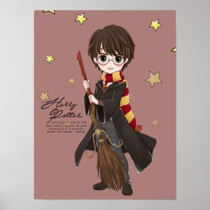 Magical HARRY POTTER™ Watercolor Poster