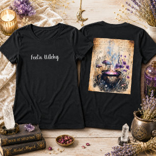  Magical Herbal Cauldron Botanical  T-Shirt