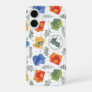 Magical Herbology HOGWARTS™ Houses Pattern iPhone 16 Case