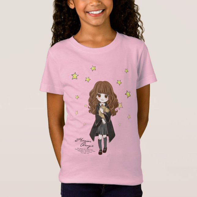 Magical Hermione Granger Watercolor T-Shirt (Front)