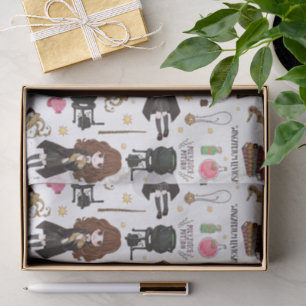 Magical Hermione Granger Watercolor Tissue Paper