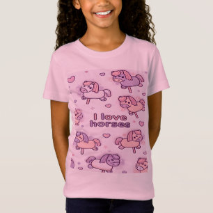 Magical Hobby Horsing Toy Design Cute Stick Hors T-Shirt
