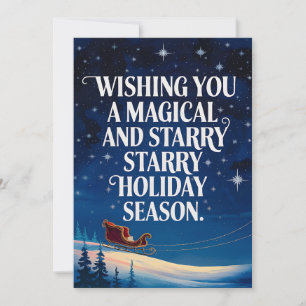 Magical Holiday - Christmas Card