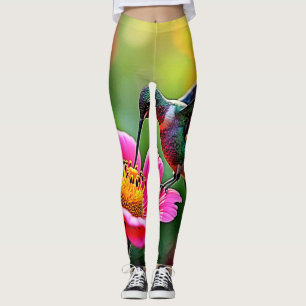 Magical Hummingbird Moments Design Leggings