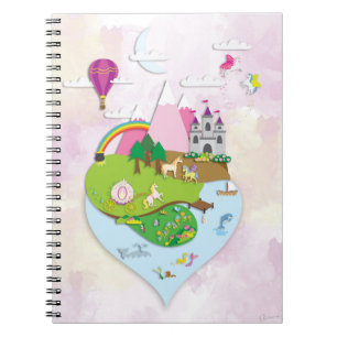Magical Imagination Island Notebook