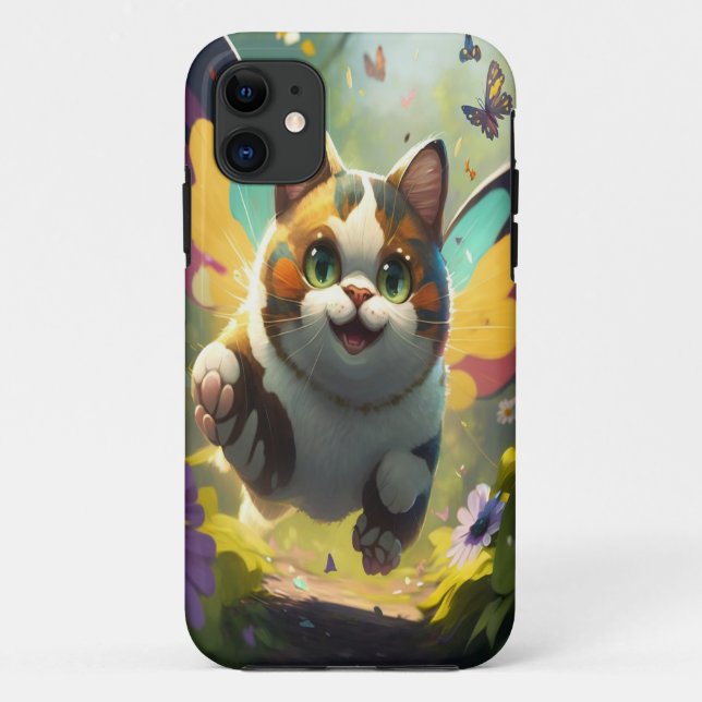 Magical iPhone Case for Cat Lovers and Dreamers (Back)