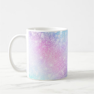 Magical Iridescent Glitter Sparkles Pink Design Coffee Mug