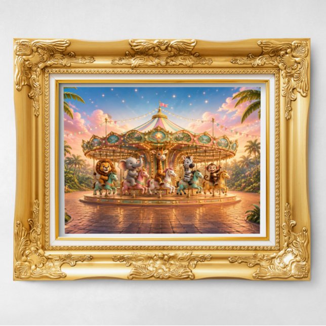 Magical Jungle Carousel Dreams No 2 Poster (Creator Uploaded)