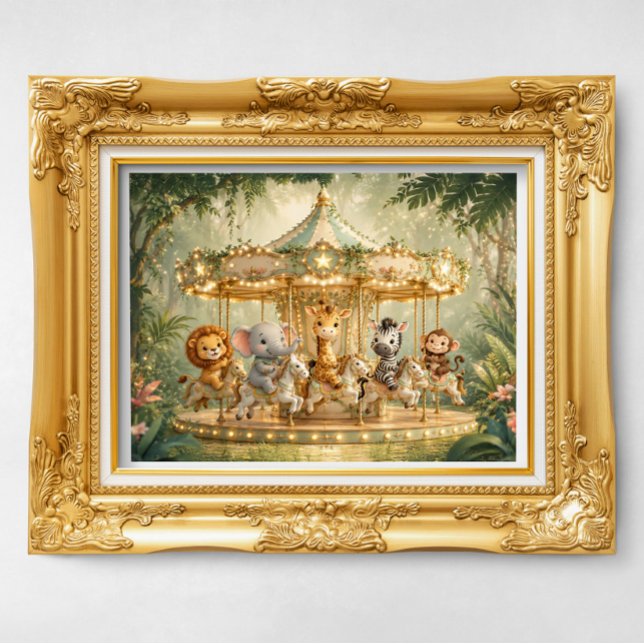 Magical Jungle Carousel Dreams No 3 Poster (Creator Uploaded)