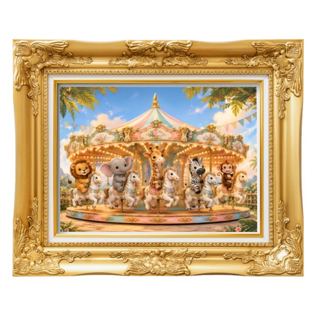 Magical Jungle Carousel Dreams No 4 Poster (Creator Uploaded)