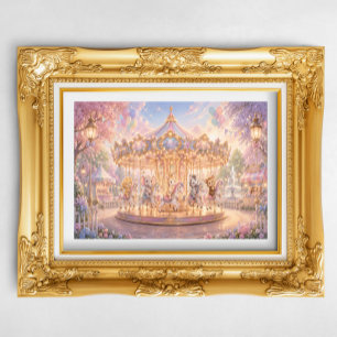 Magical Jungle Carousel Dreams Poster